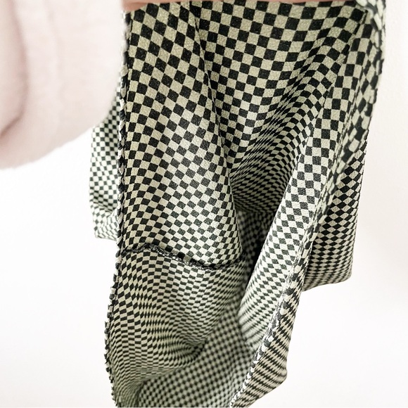 Lisa Says Gah Checkered Printed Spaghetti Strap Midi Dress - Picture 6 of 10